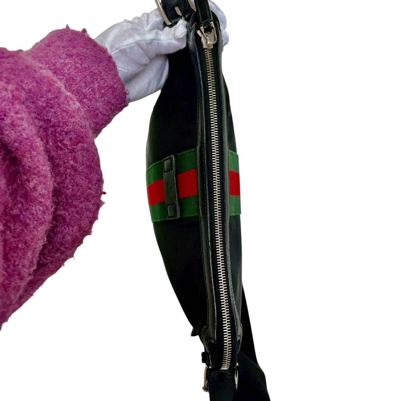 RC2601-701 GUCCI シェリーライン ショルダーバッグ ブラック