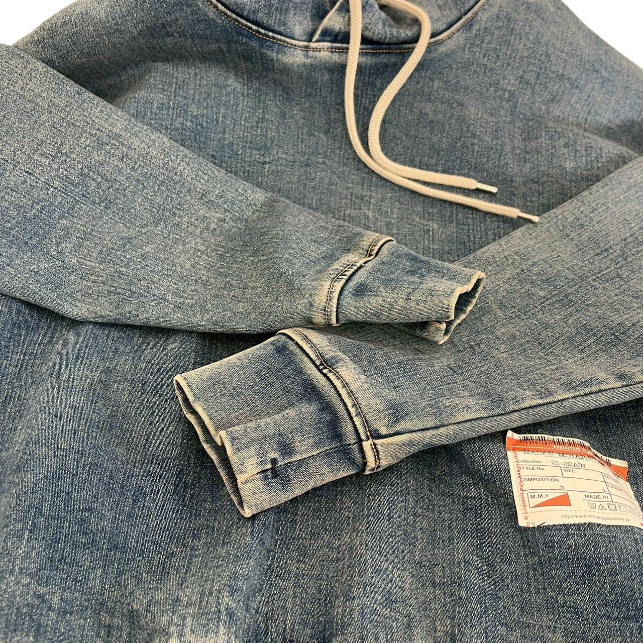 RC2601-710 Maison MIHARA YASUHIRO デニム パーカー メンズ