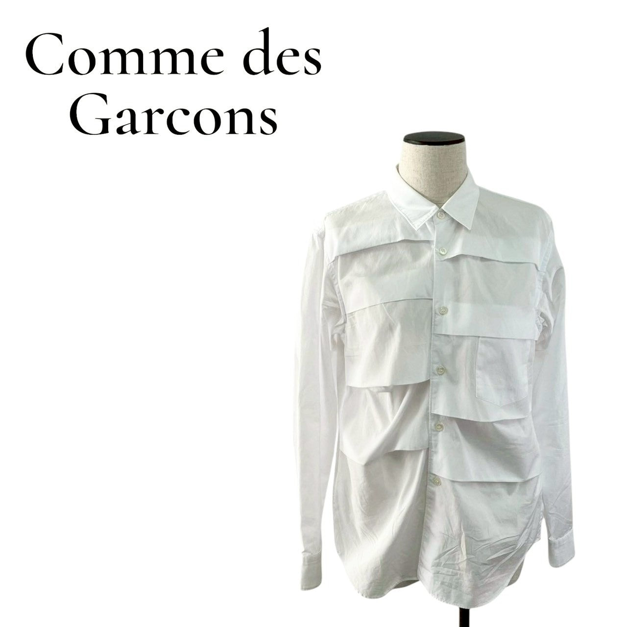 RC2601-93 BLACK COMME des GARCONS シャツ PC-B010 XS メンズ
