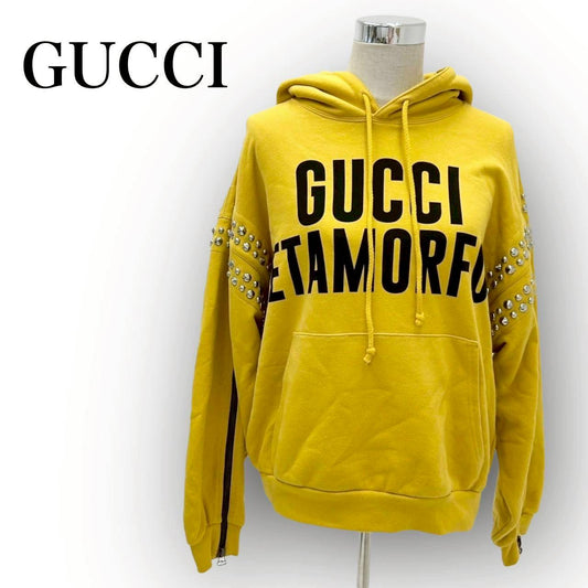 【SRC-1】GUCCI　黄色パーカー　METAMORFOSI