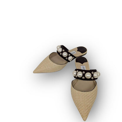 【SRC-116】JIMMY CHOO　サンダル　パール　37