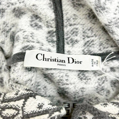 【SRC-12】Christian Dior　グレーパーカー　トロッター柄　オブリーグ柄