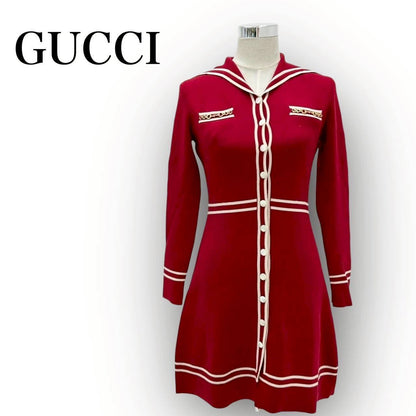 【SRC-17】GUCCI　赤　ワンピース