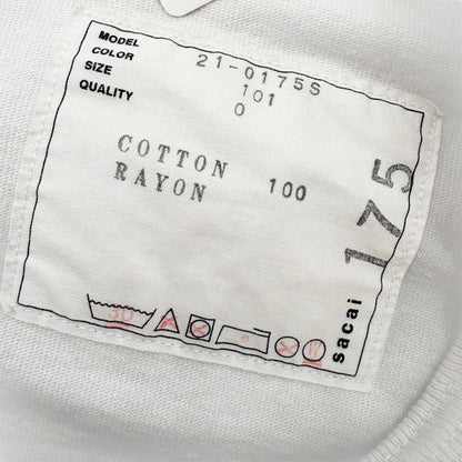 【SRC-30】sacai Tシャツ 21-0175S UNISEX/0/メンズ