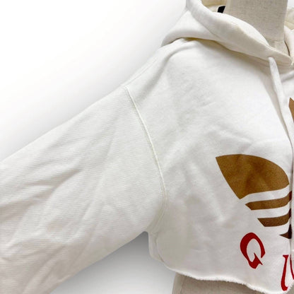 【SRC-5】GUCCI　ショート丈パーカー　adidasロゴ