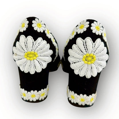 【SRC-63】DOLCE&GABBANA 花柄　パンプス　36