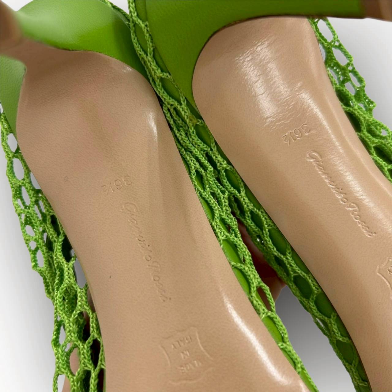 【SRC-69】Gianvito Rossi パンプス　グリーン