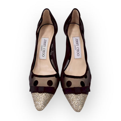 【SRC-75】JIMMY CHOO パンプス　ドット