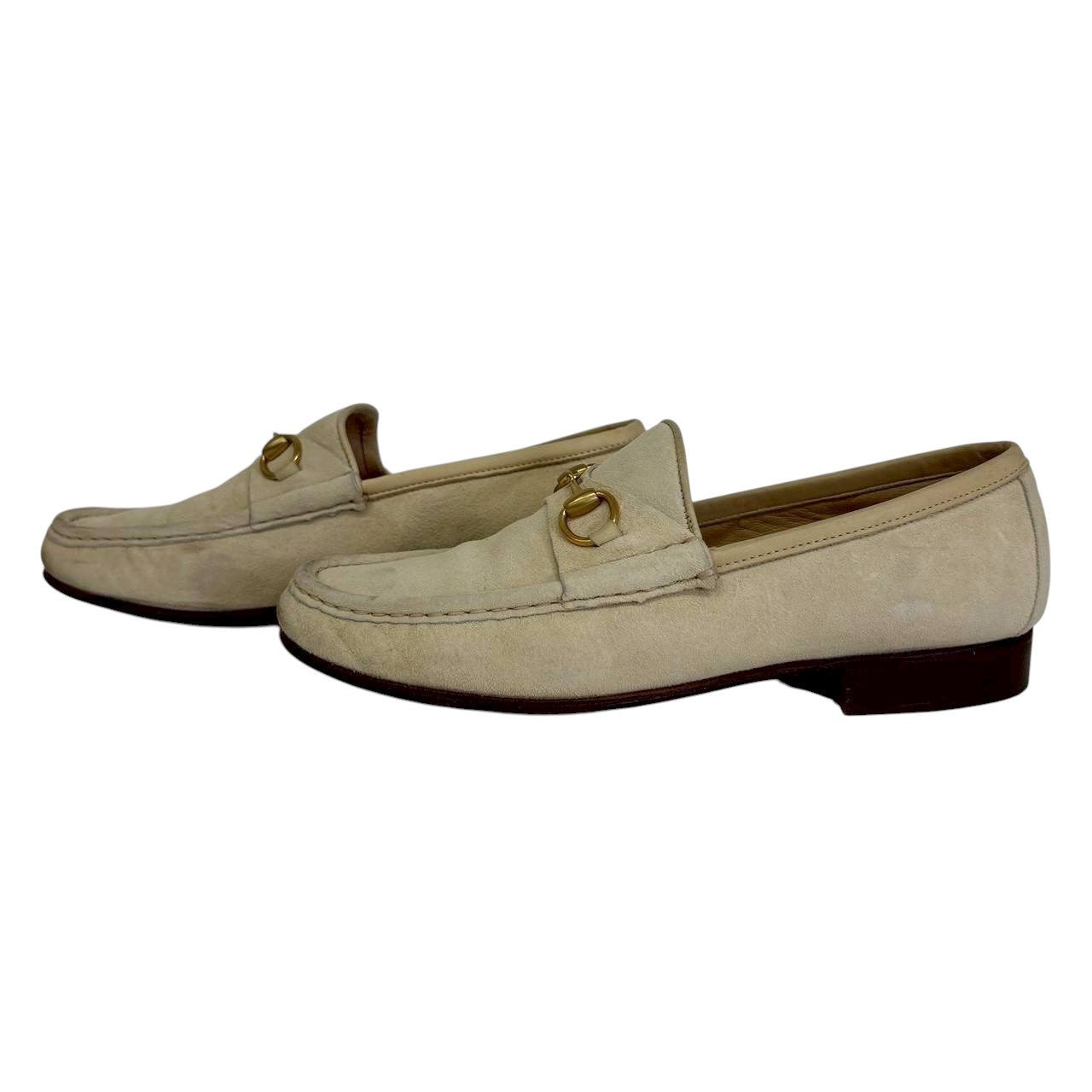 【SRC232】GUCCI ローファー　イエロー　メンズ　 6B