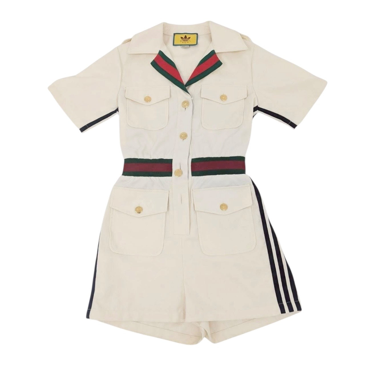 【607-6】GUCCI　オールインワン　38