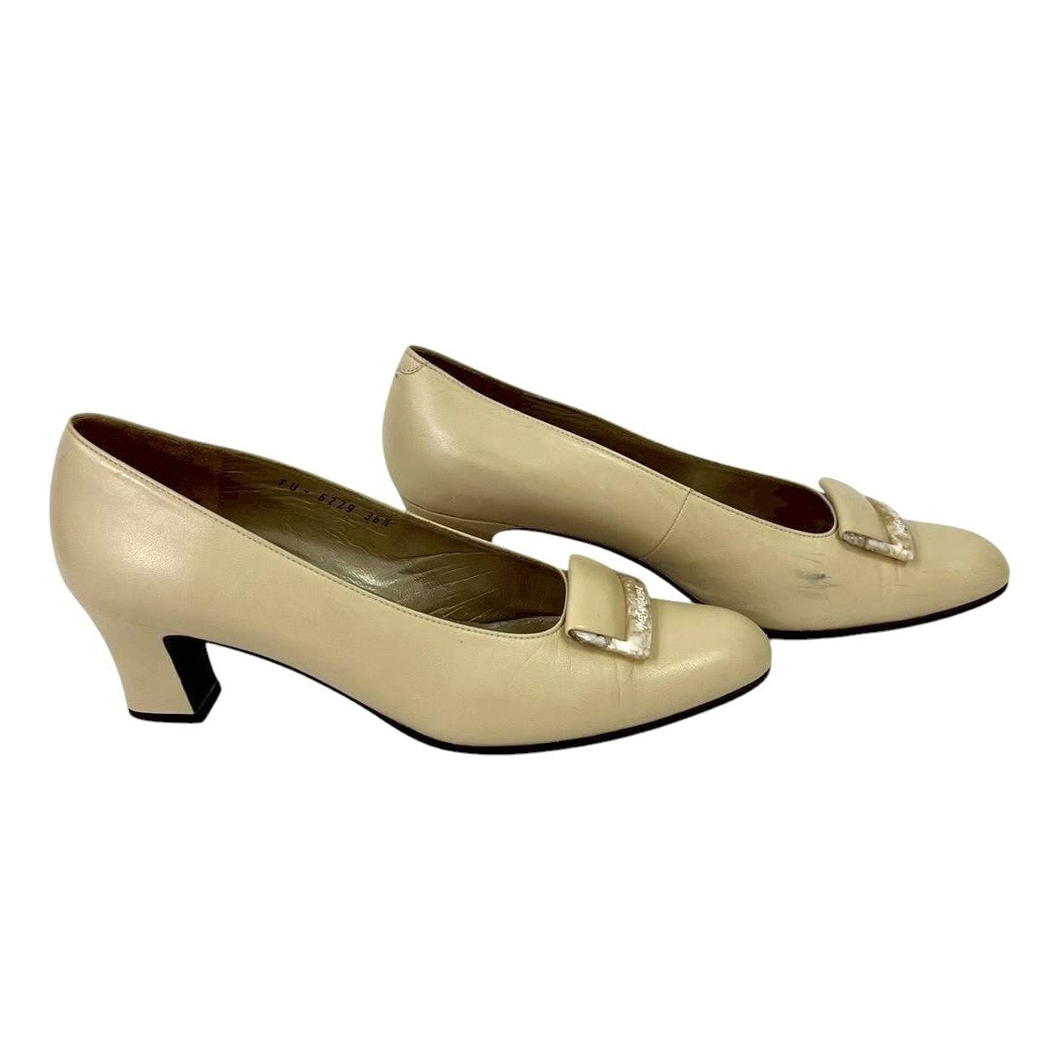 RC2601-213 Yves Saint Laurent パンプス ベージュ 36 1/2