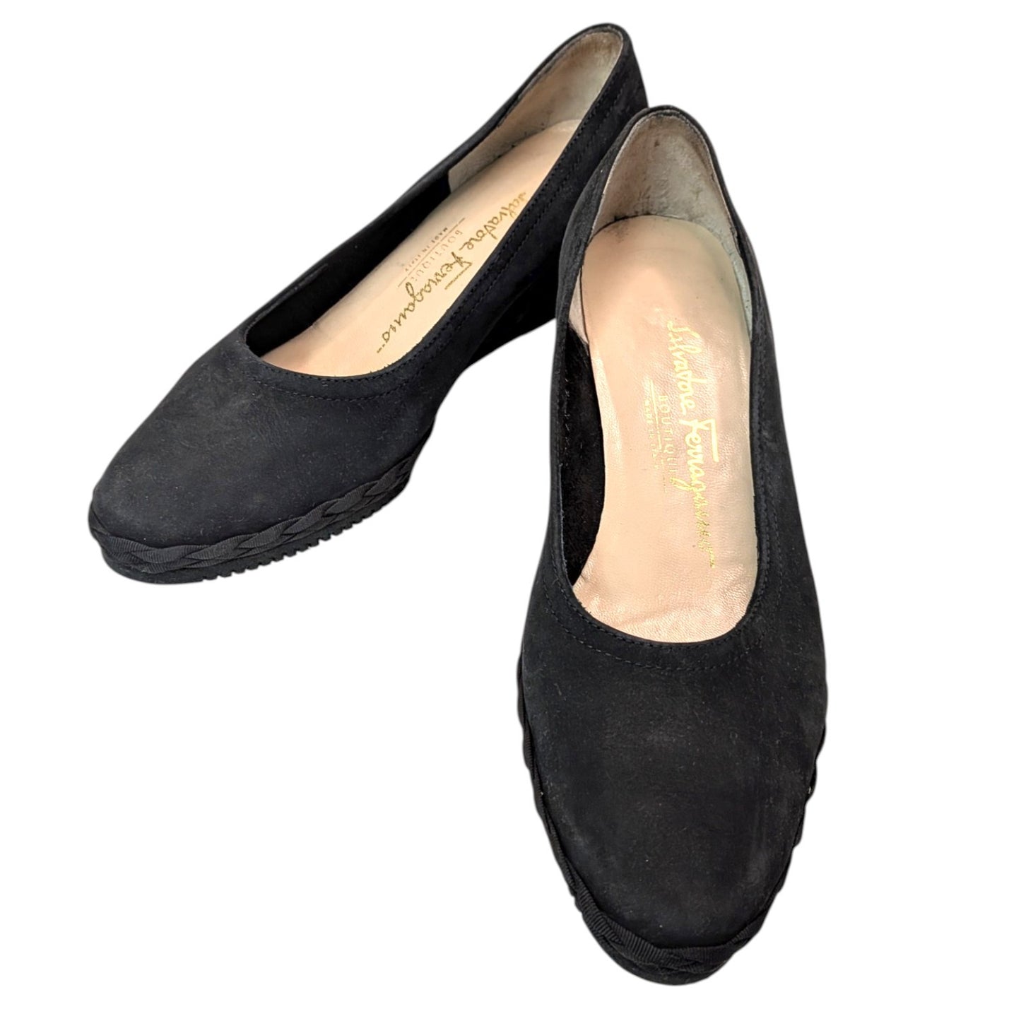 SalvatoreFerragamo　サルバトーレフェラガモ　パンプス　ブラック　6 1/2