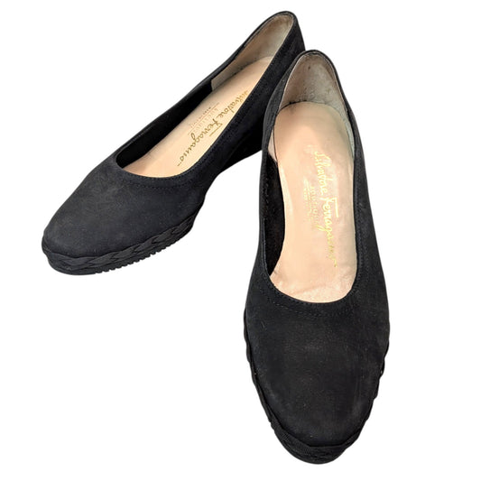 SalvatoreFerragamo　サルバトーレフェラガモ　パンプス　ブラック　6 1/2
