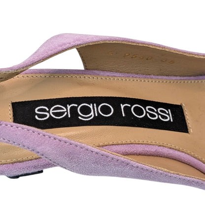 SergioRossi　セルジオロッシ　パンプス　パープル 35