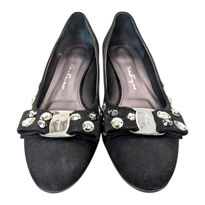 SalvatoreFerragamo　サルバトーレフェラガモ　パンプス　ブラック　7D
