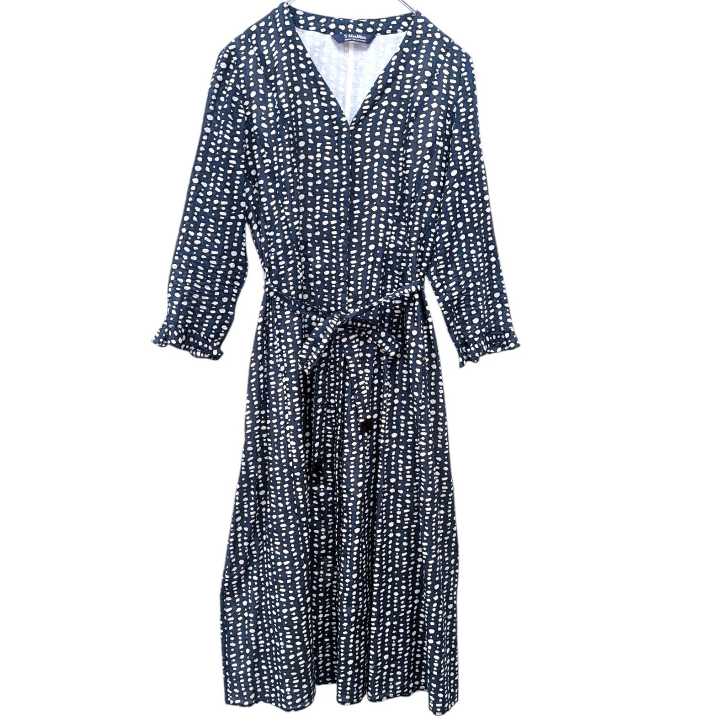 'SMaxMara エスマックスマーラ　ロングワンピース　長袖