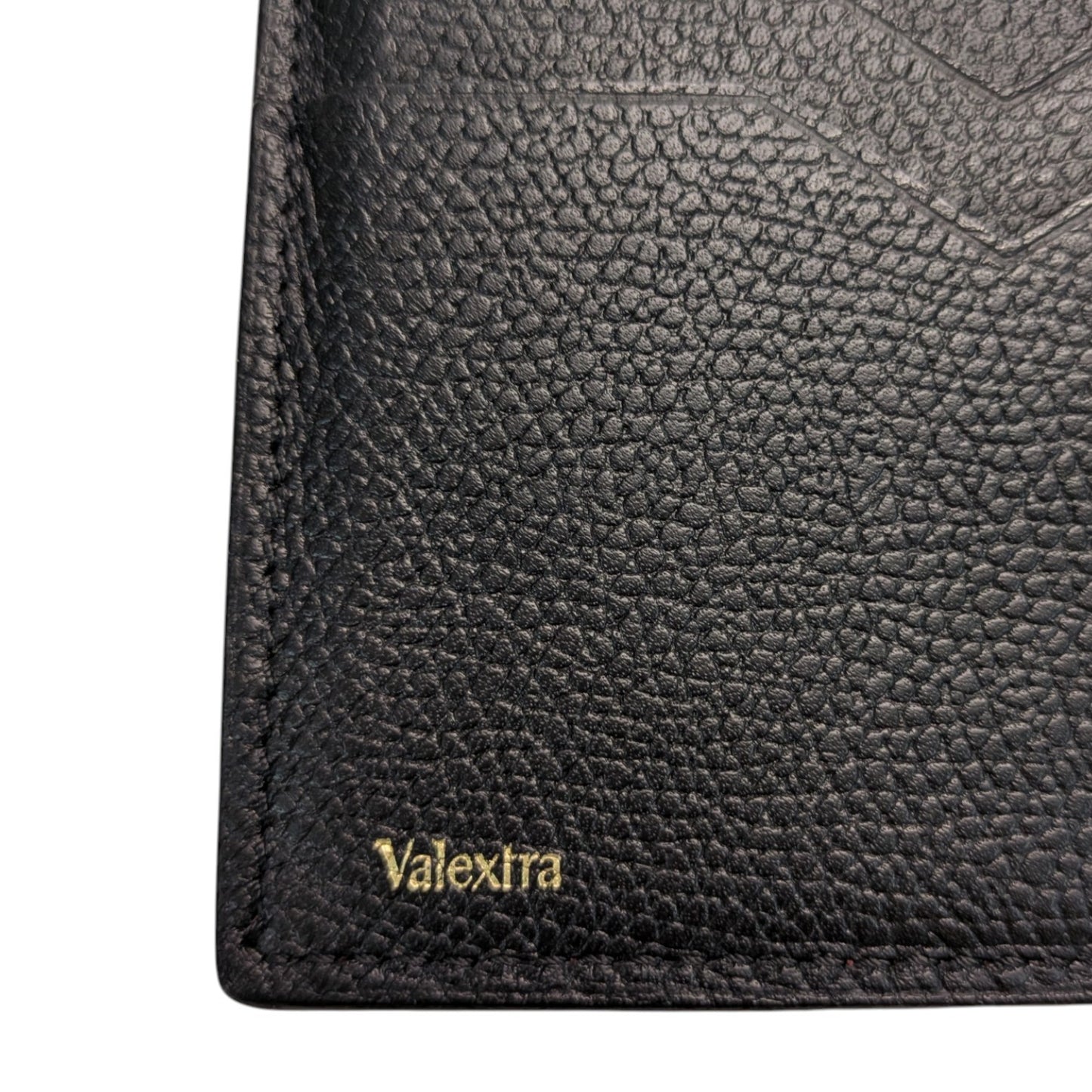 Valextra ヴァレクストラ　二つ折り財布　レッド