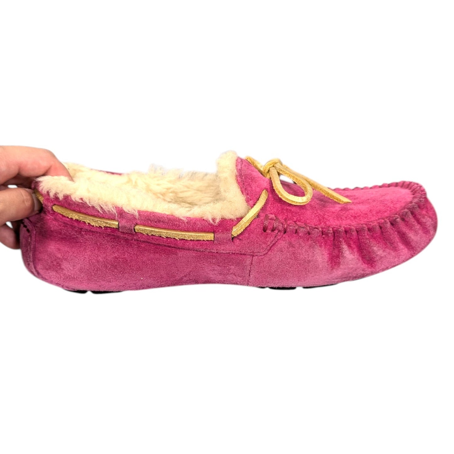 UGG　アグ　ローファー　ピンク　25