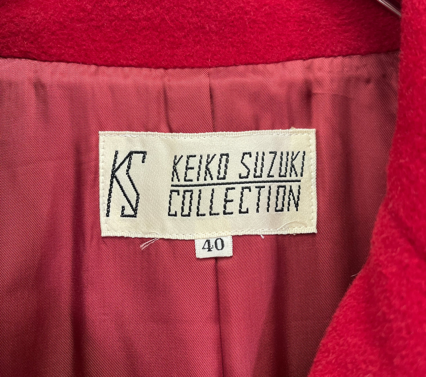KEIKO SUZUKI ケイコスズキ チェスターコート　40