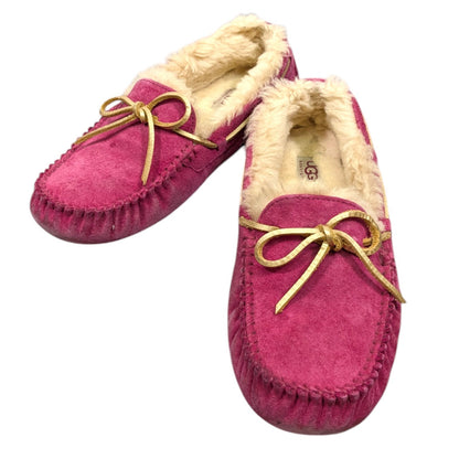 UGG　アグ　ローファー　ピンク　25