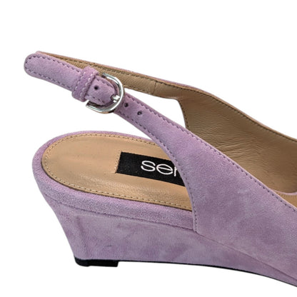 SergioRossi　セルジオロッシ　パンプス　パープル 35