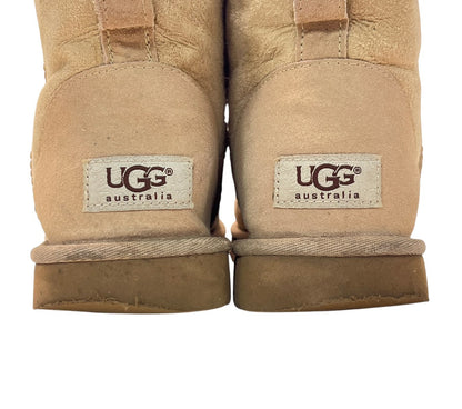 UGG　アグ　ショートブーツ　ベージュ　25