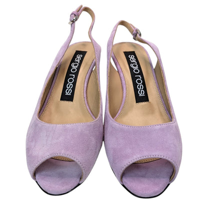 SergioRossi　セルジオロッシ　パンプス　パープル 35