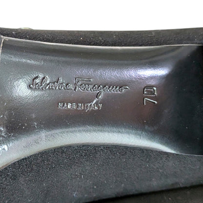 SalvatoreFerragamo　サルバトーレフェラガモ　パンプス　ブラック　7D