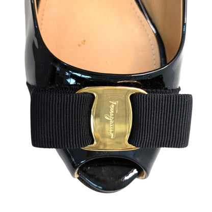 SalvatoreFerragamo　サルバトーレフェラガモ　パンプス　ブラック　9