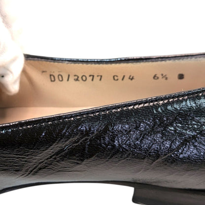 SalvatoreFerragamo　サルバトーレフェラガモ　ローファー　ガンチーニ　ブラック　6  1/2 レディース
