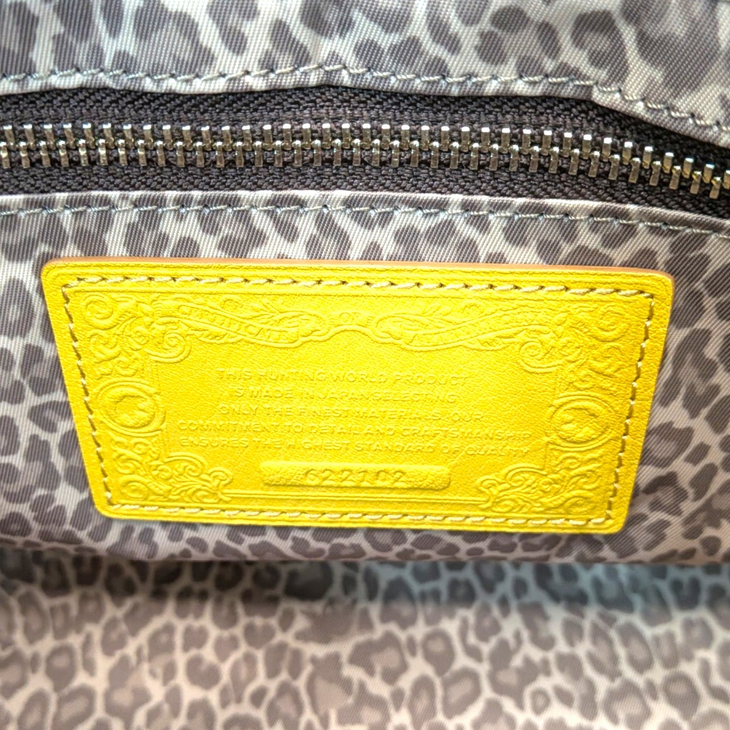 HUNTING WORLD　ハンティングワールド　2way ハンドバッグ　ショルダーバッグ　