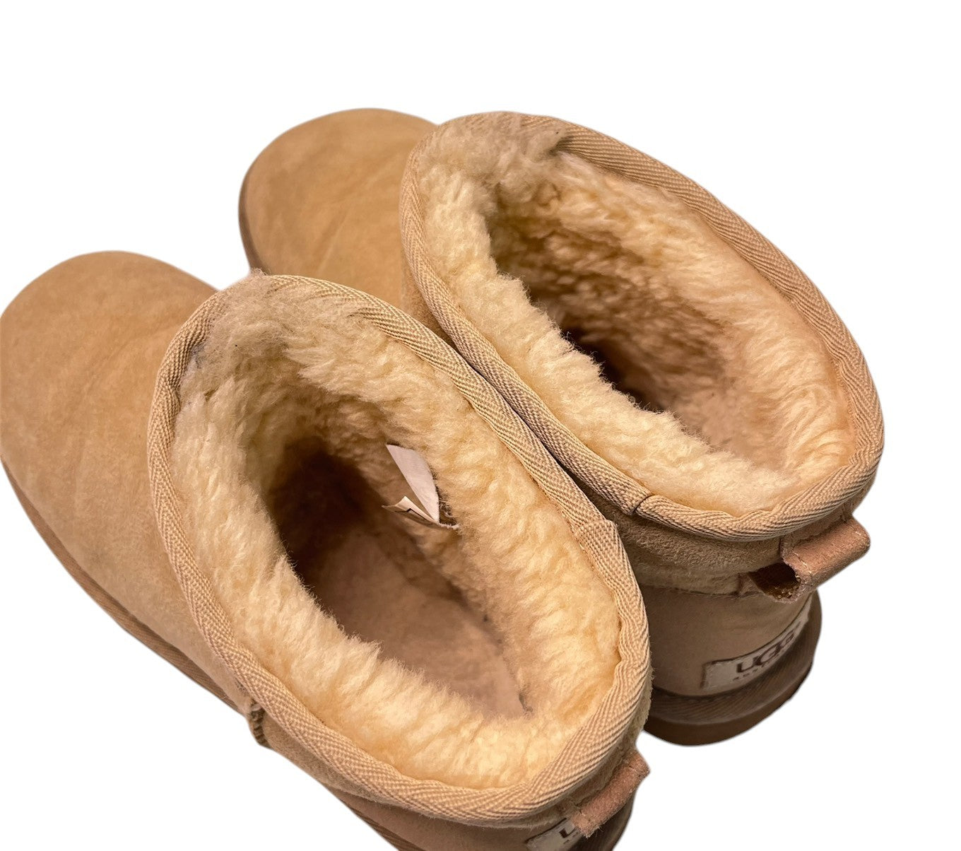 UGG　アグ　ショートブーツ　ベージュ　25
