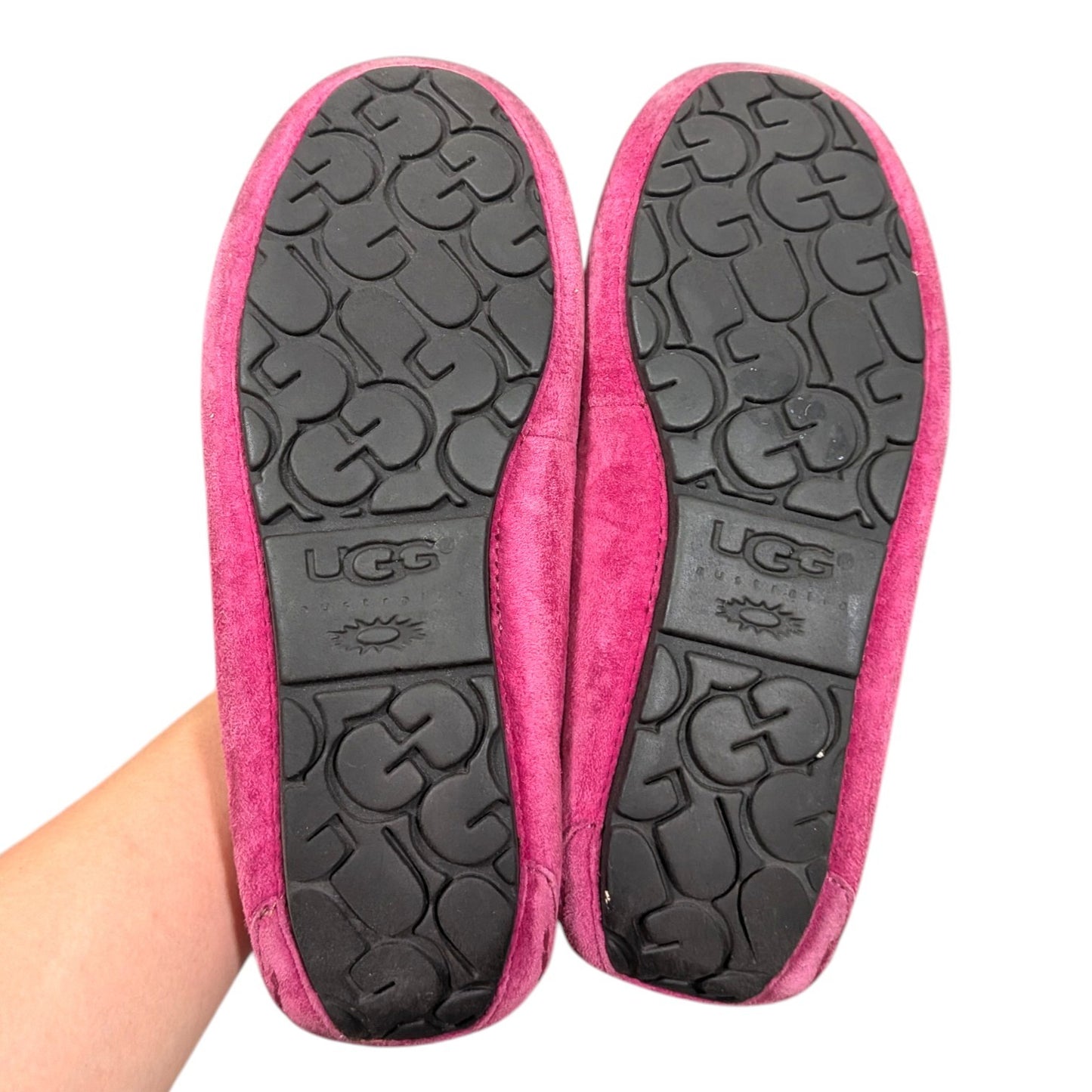 UGG　アグ　ローファー　ピンク　25