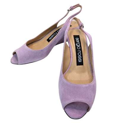 SergioRossi　セルジオロッシ　パンプス　パープル 35